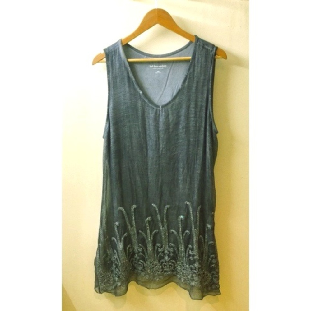 Soft Surroundings Embellished Layered Tunic